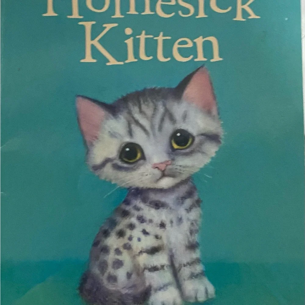 Scholastic Kid Reading Book Homesick Kitten, Jojo Makoons, The World to Humphrey